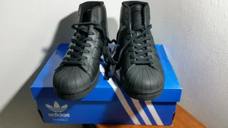 Adidas Hi Top Superstar Sneakers