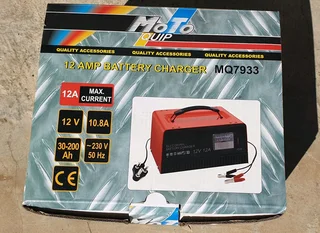 Motoquip 12AMP Battery Charger up to 200AH