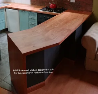 Solid wooden kitchen counter tops and Islands