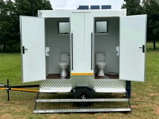 Mobile toilets trailers for sale
