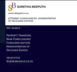 Conveyancing paralegal required Durban area