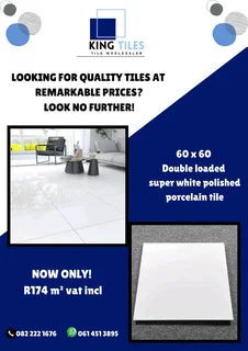 60 x 60 super white polished porcelain tile