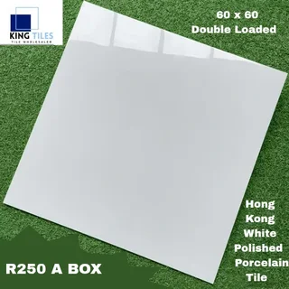 60 x 60 Hong Kong white polished porcelain tile