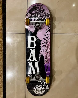 Bam Margera Element Limited Edition Skateboard - NEAR NEW