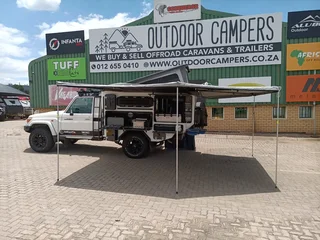 2023 Toyota Land Cruiser with Inkunzi Camper