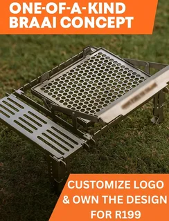 Hybrid Portable Flipbraai