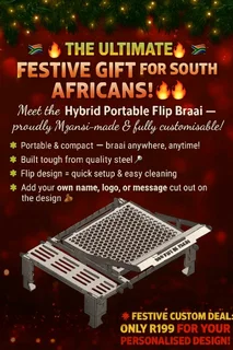 Hybrid Portable Flip Braai