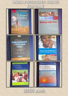 UNISA PRESCRIBED BOOKS FOR SALE
