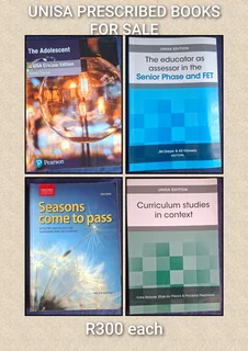 Unisa Prescribed Books For Sale