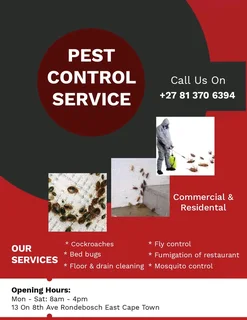 Pest disinfects