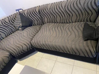 L shape big couch for sale.