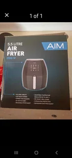 Brand New Aim 5.5l Airfryer