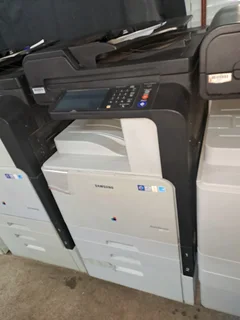 Four Samsung MultiXpress C9201 printers