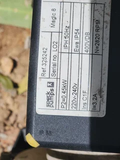 Speck Pumps 0.45kW Pool / Water Feature Pump