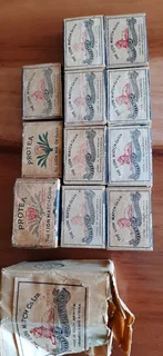 Antique wooden match boxes