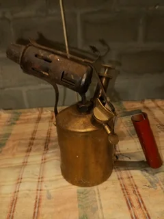 Antigue Blow torch for display