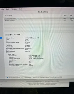 MacBook Pro 15&#39; 2018 Touch Bar Grey (24-Month Warranty)