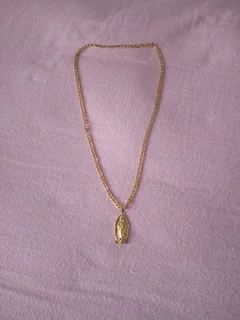 18k gold covered 3 dimensional Jesus Christ chain