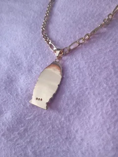 18k gold covered 3 dimensional Jesus Christ chain