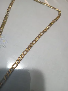 18k gold coated Jesus chain