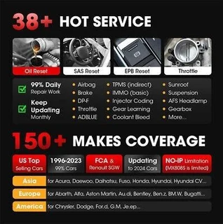 Autel MaxiCOM MK808K BT Diagnostic Tools