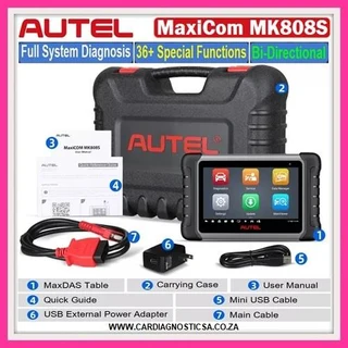 Autel MaxiCOM MK808S OBD2 Scanner Automotive Car Diagnostic Scan Tool OBD 2 Code Reader OBDII Key Co