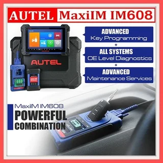 AUTEL MAXIIM IM608 ADVANCED KEY PROGRAMMING WITH J2534 ECU PROGRAMMER NOW IN STOCK!