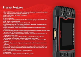 BMW DIAGNOSTIC TOOL ICARSOFT BMM V2.0  PROFESSIONAL MULTI-SYSTEM