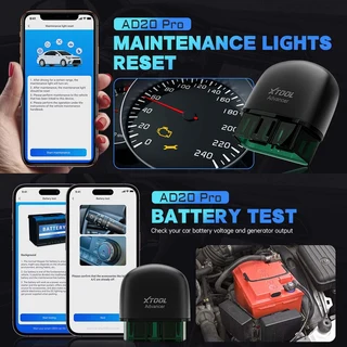 XTOOL AD20 PRO Full System Diagnostic Scanner Obd2 On-Board Monitor Tool