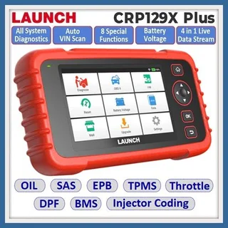 Launch CRP129X PLUS OBD2 Scanner Auto Code Reader Car Diagnostic Tool