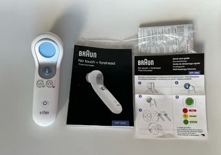 Braun Forehead & No Touch Thermometer