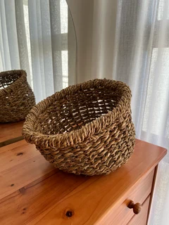 Medium Natural Woven Basket