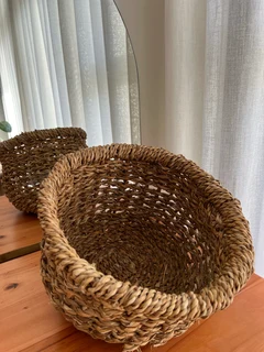Medium Natural Woven Basket