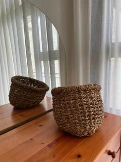 Medium Natural Woven Basket
