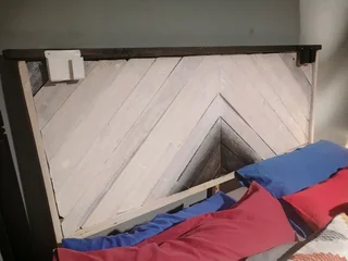 Custom Rustic Bedroom Headboard - R300