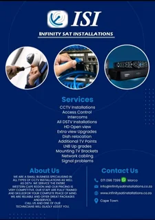 Infinity Sat Installations