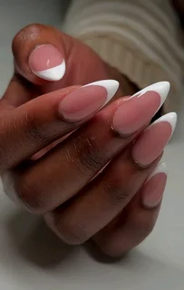 Gel overlay pedi, manicure and nail tips