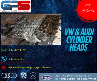 Vw &amp; Audi Cylinder Heads For Sale.082 477 4137012 306 8501439 Vom Hagen St Pretoria West.