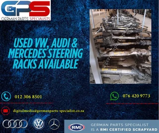 Used Vw, Audi &amp; Mercedes Electric Steering Racks For Sale