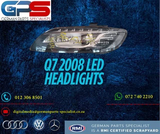 Audi Q7 Led Head Lights For Sale.