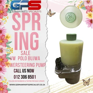 VW Polo &#39;Bujwa&#39; Power Steering Pumps on Spring Special