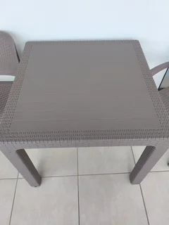 Patio Set - Table with 2 Chairs - Only 2 Months Old