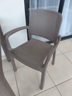 Patio Set - Table with 2 Chairs - Only 2 Months Old