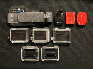 Original GoPro Housing &amp; Accessory Bundle (HERO3, HERO4 Compatible)