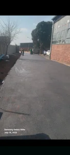 Asphalt Tar Surfacing, paving, road Marking, potholes, slurry seal, etc