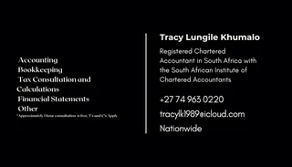 Accounting & Bookkeeping Services