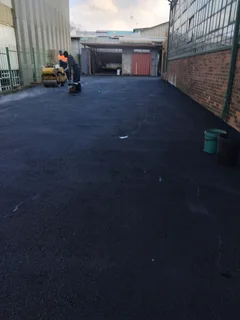 tar surfacing and tennis courts