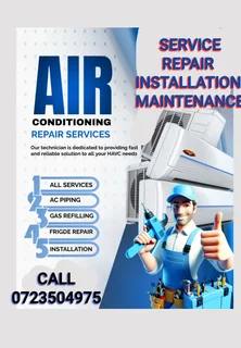 Aircon Services - Regas- Service - Installation