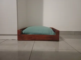 Wooden Dog Bed