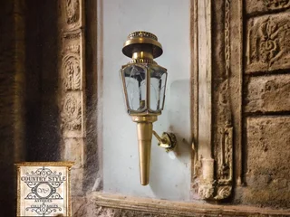 Art Nouveau Coach Lantern